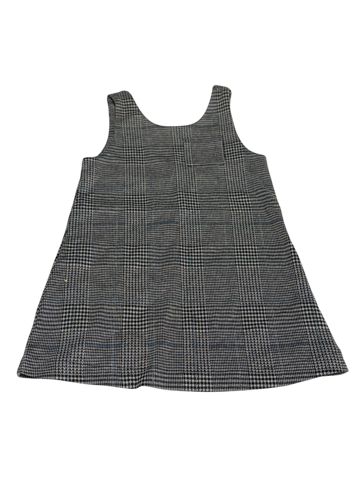 Old Navy Plaid Pinafore Dress 4T