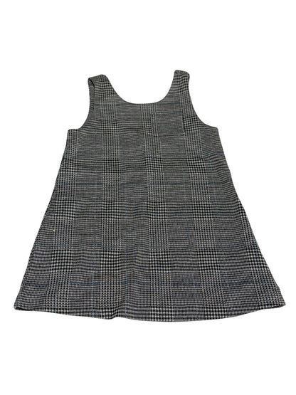 Old Navy Plaid Pinafore Dress 4T