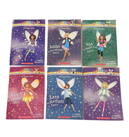 7 Daisy Meadows Night Fairies Books Bundle