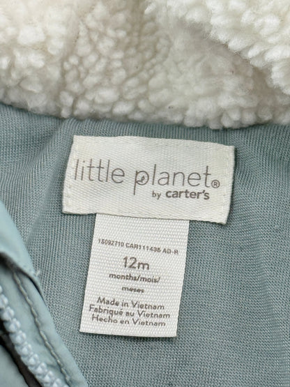 Little Planet by Carter's Blue Snowsuit 12M