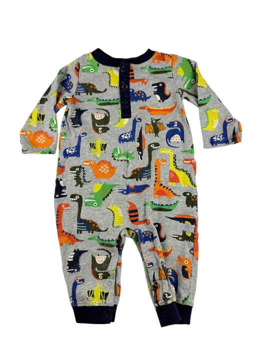 Gymboree Dinosaur Print Romper 6-12M