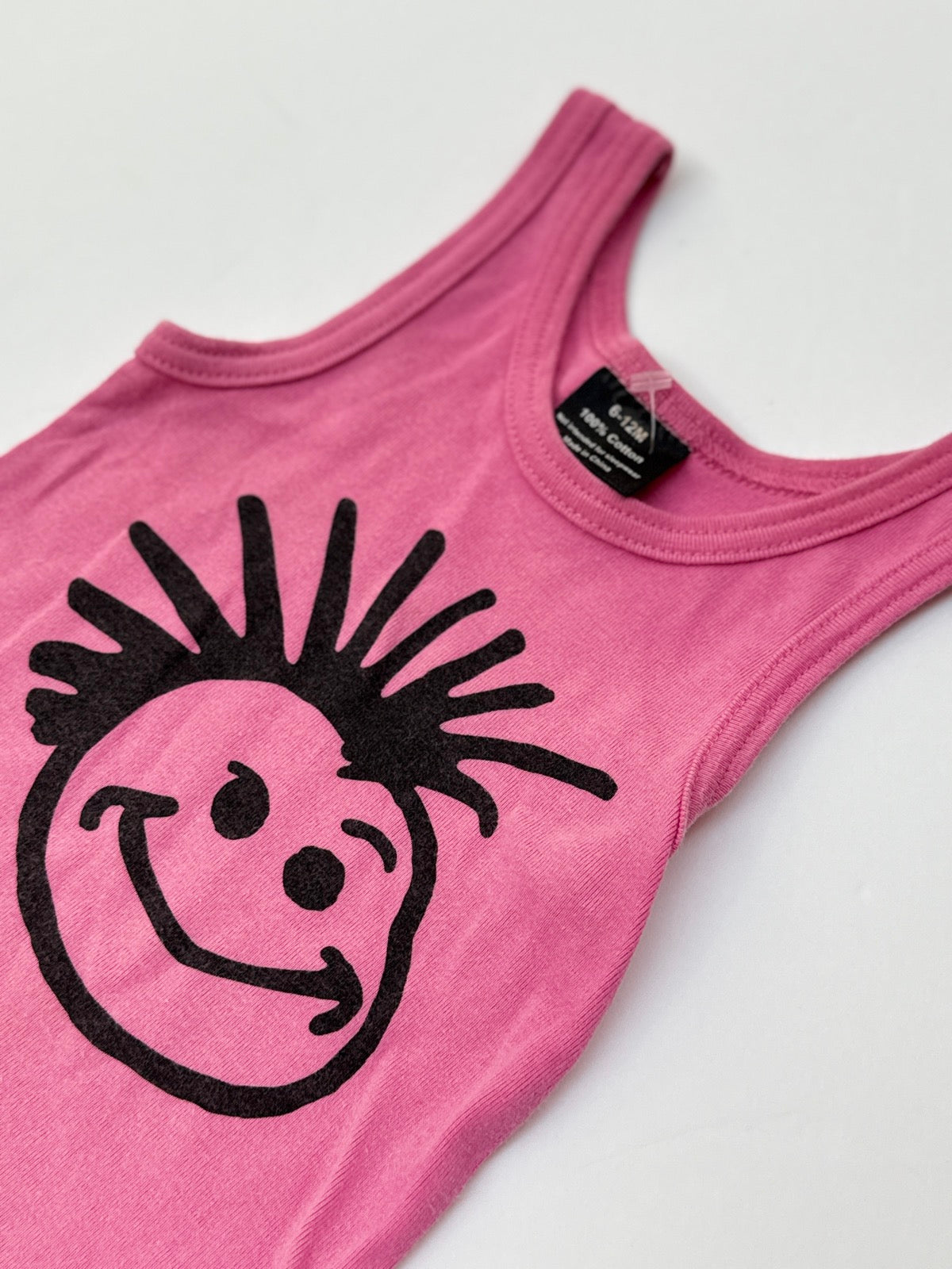 Knuckle Heads Smiley Face Tank Top 6-12M