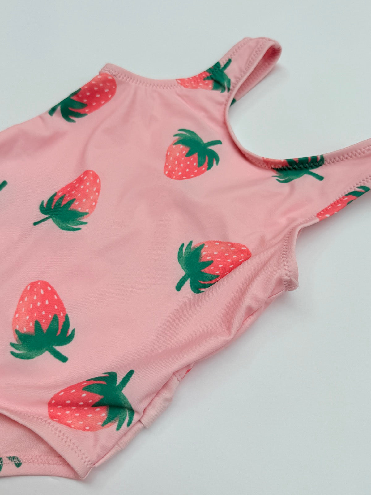 Old Navy Strawberry One-Piece Swimsuit 12-18m