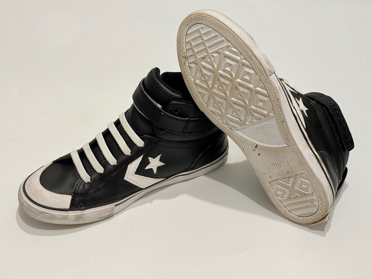 Converse Pro Blaze Strap Black High Top Size 5.5