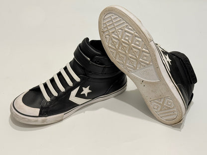 Converse Pro Blaze Strap Black High Top Size 5.5