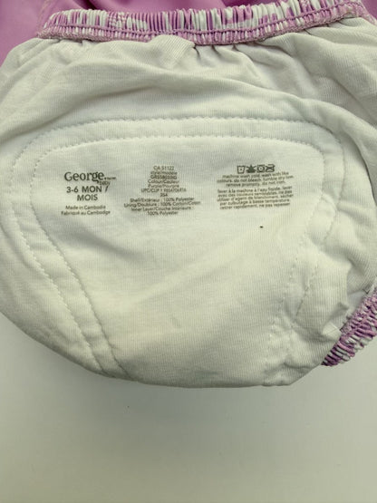George Baby Purple Swim Set 3-6M