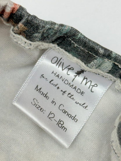 Olive & Me Mushroom Print Joggers 12-18M