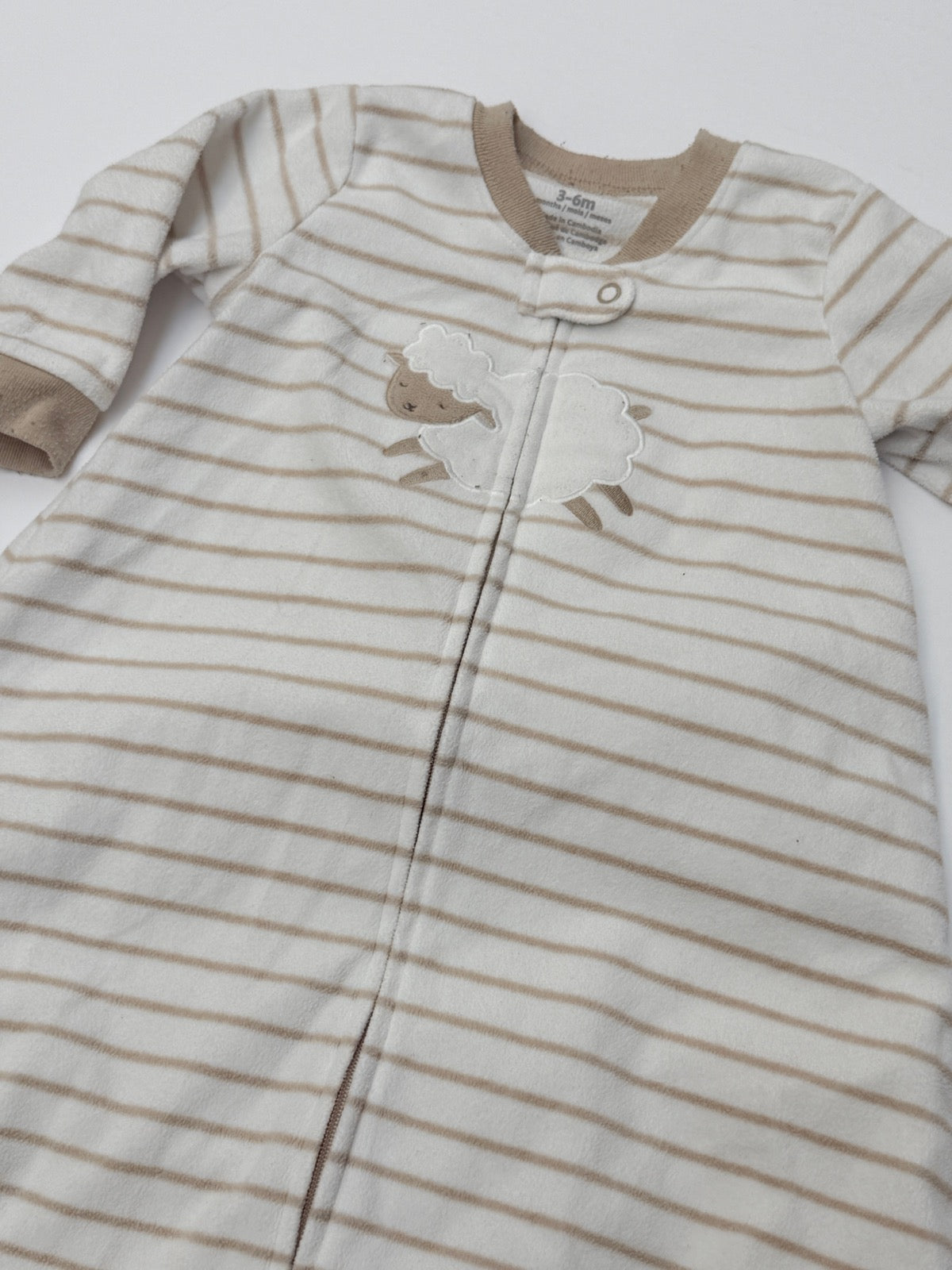 Carter's Sheep Striped Sleep Sack 3-6M