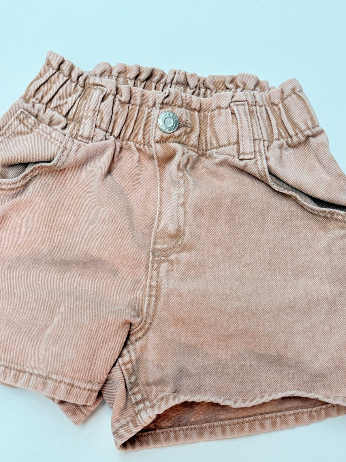 H&M Denim Paperbag Shorts Size 4-5Y