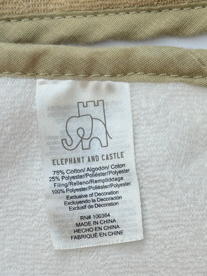 Elephant and Castle Burp Cloths Set of 3