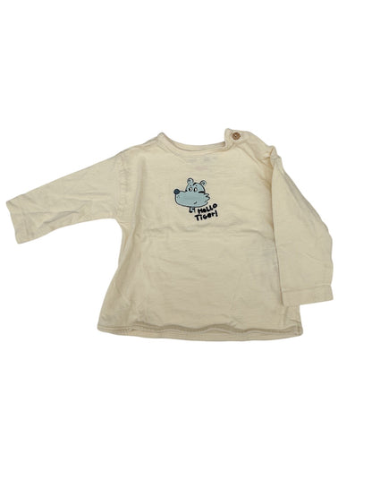 Zara Hello Tiger T-Shirt 6-9M