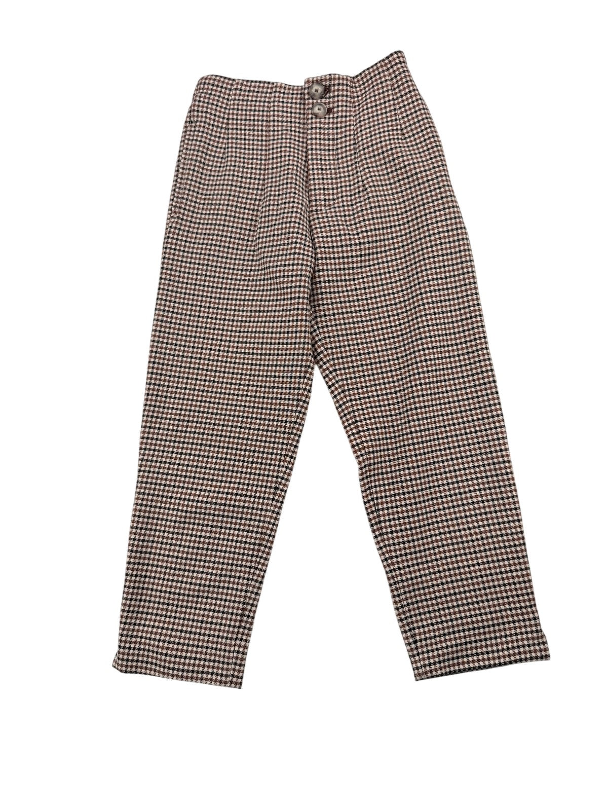 NWT - Zara Houndstooth Check Pants Size 7Y
