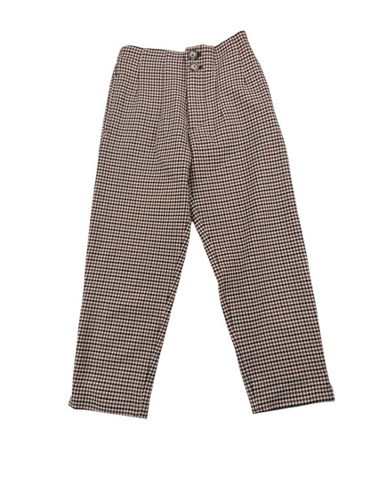 NWT - Zara Houndstooth Check Pants Size 7Y