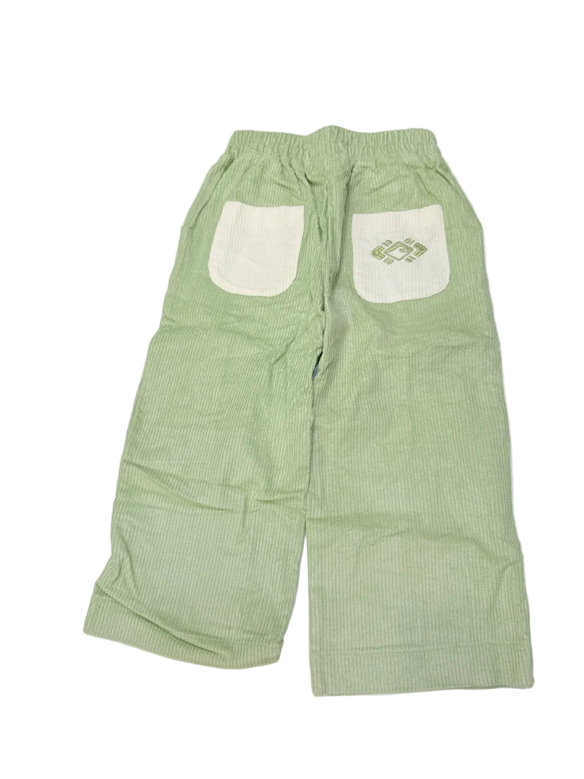 Sally Shreds Green Corduroy Pants 5-6Y