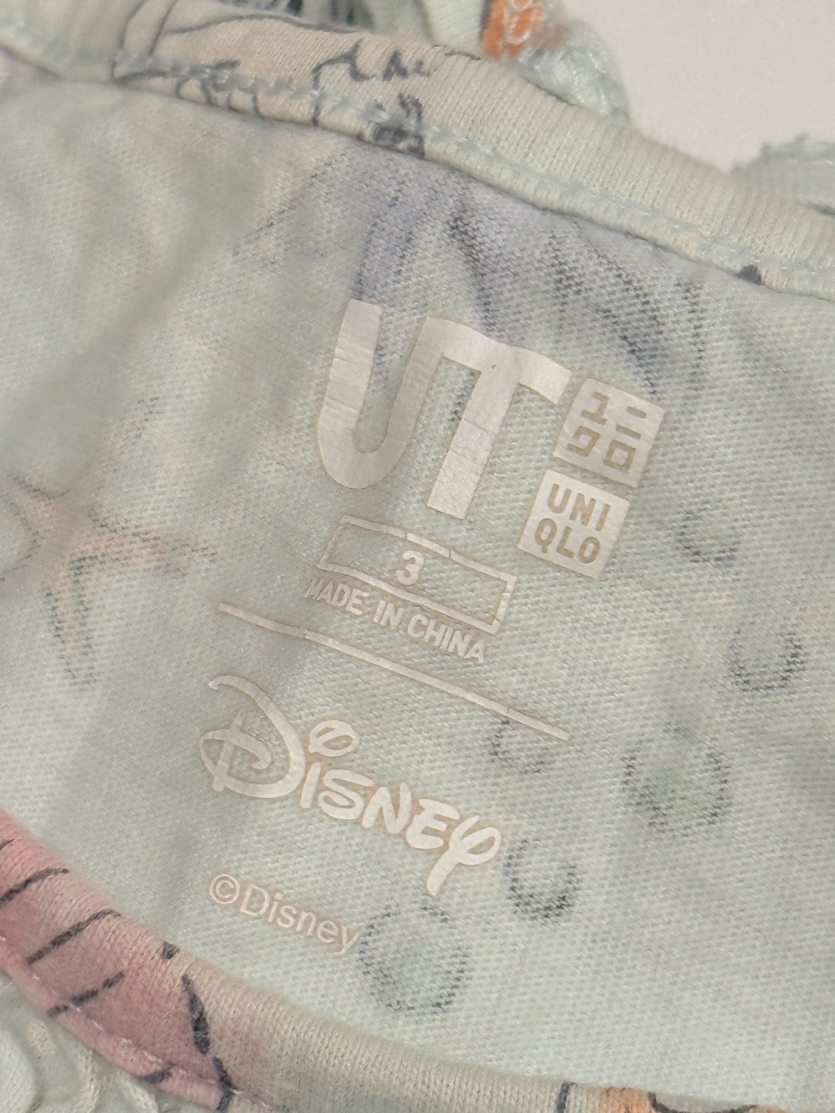 Uniqlo UT Disney Little Mermaid T-Shirt Size 3