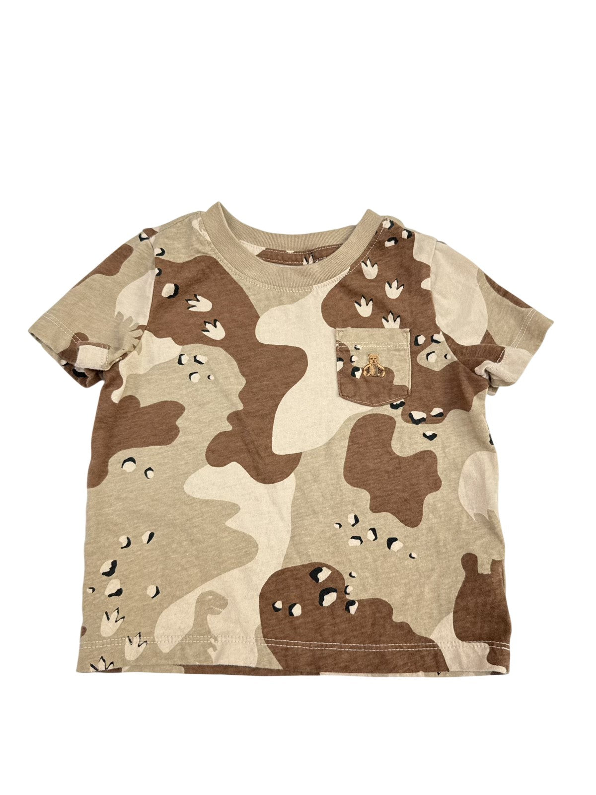Baby Gap Camo Pocket T-Shirt 12-18m