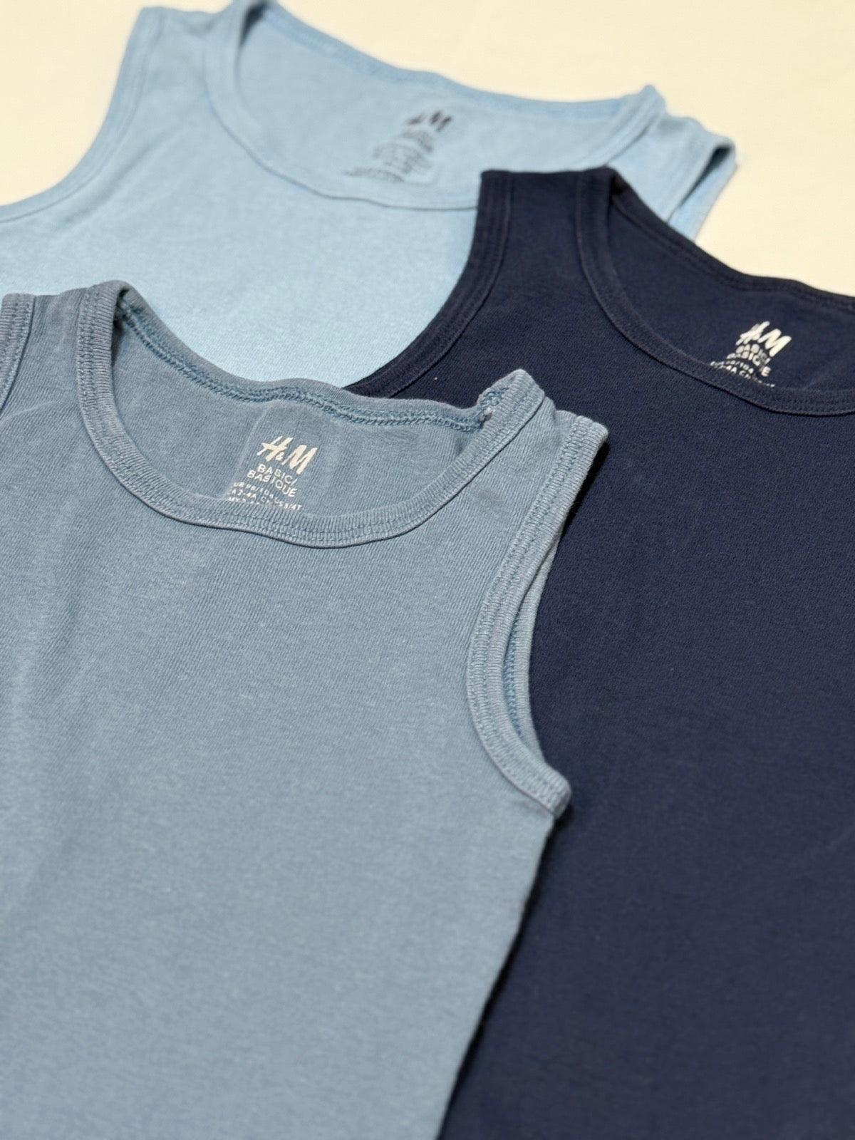 H&M Basic Tank Top 3-Pack Size 3 4T