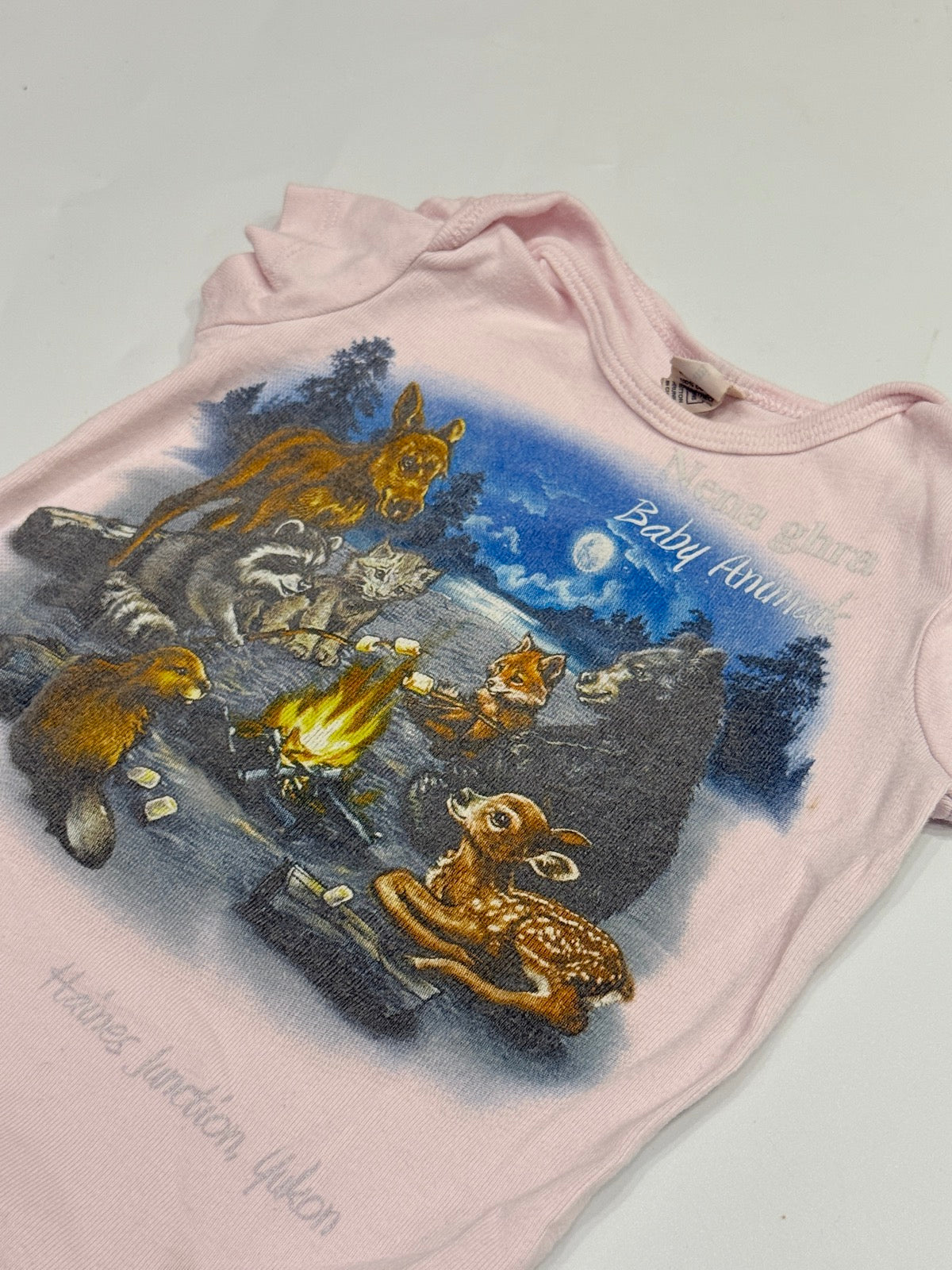 Yukon Baby Animals Onesie Haines Junction 12m