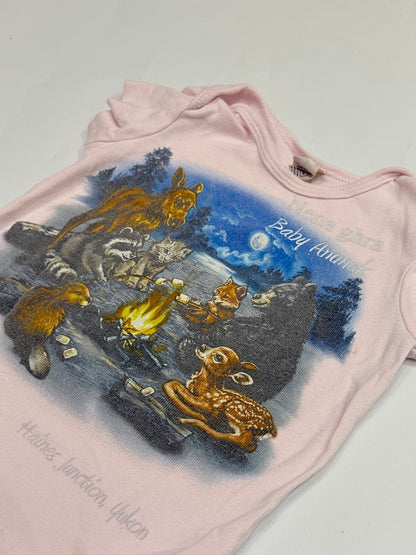 Yukon Baby Animals Onesie Haines Junction 12m