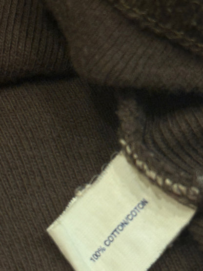 Gap Brown Cotton Long Sleeve Polo Size 10-11