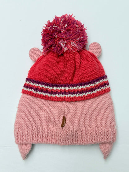 Souris Mini Knit Bear Trapper Hat 1-2Y