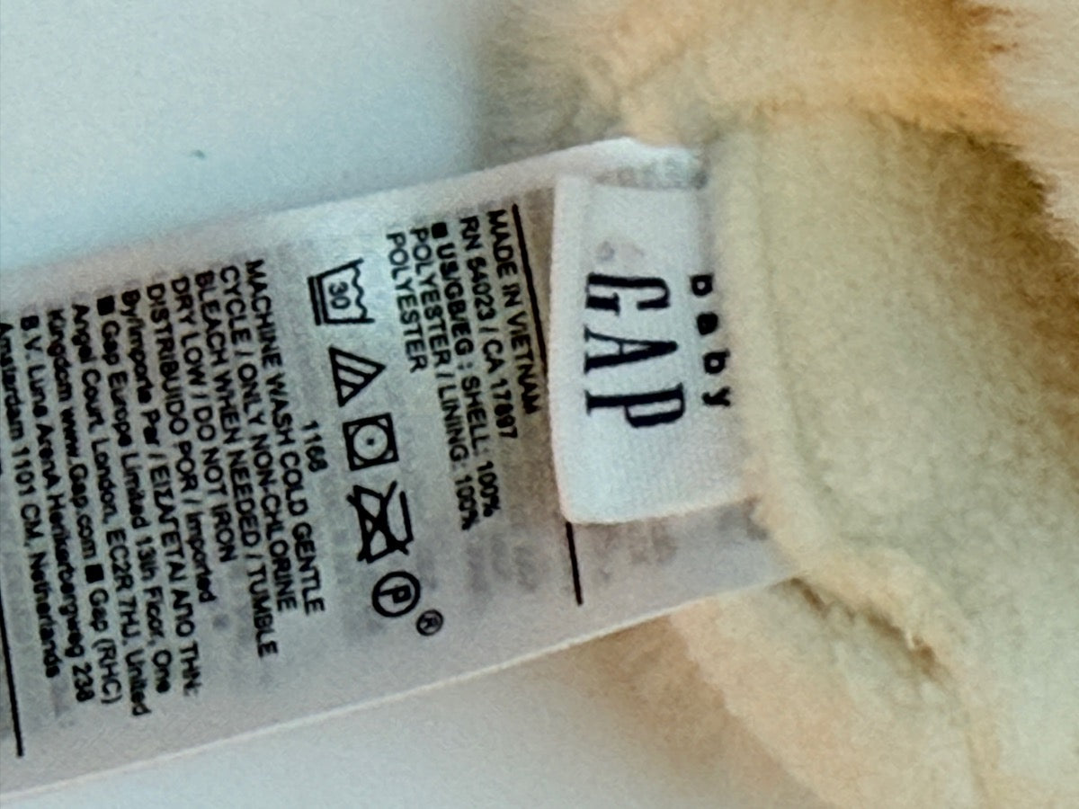 Baby Gap Faux Fur Mittens Size 1/2Y