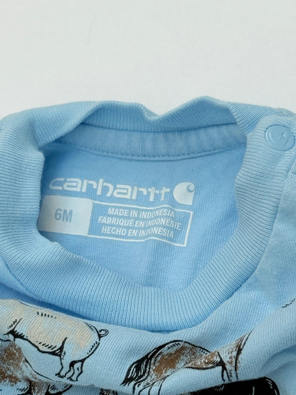 Carhartt Farm Animals Bodysuit Size 6M