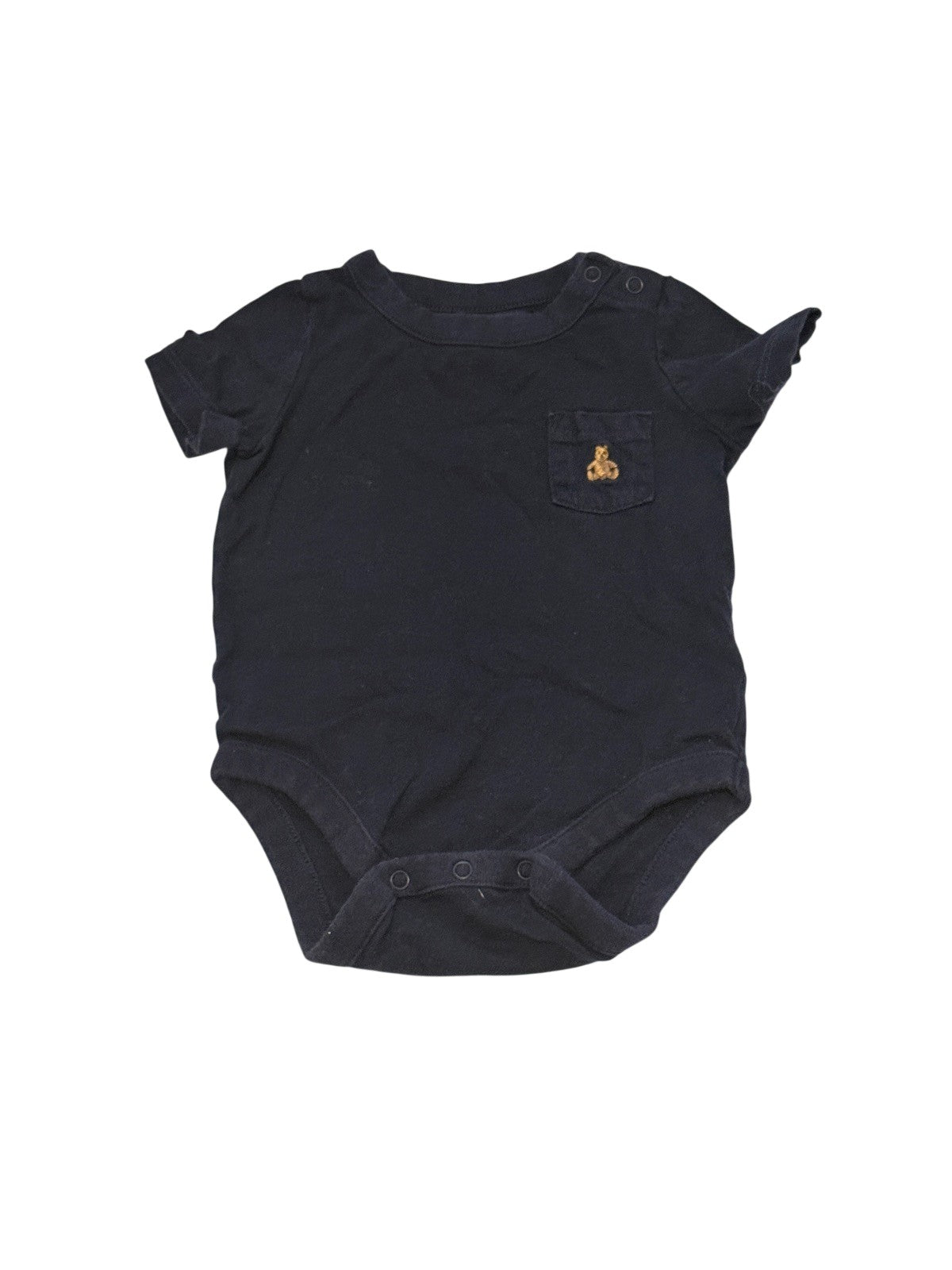 Baby Gap Navy Bear Onesie 0-3m