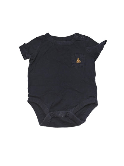 Baby Gap Navy Bear Onesie 0-3m