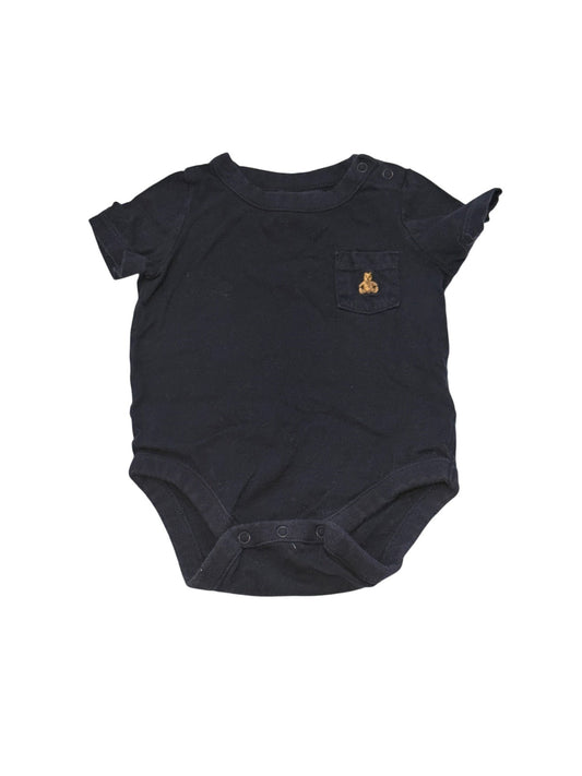 Baby Gap Navy Bear Onesie 0-3m