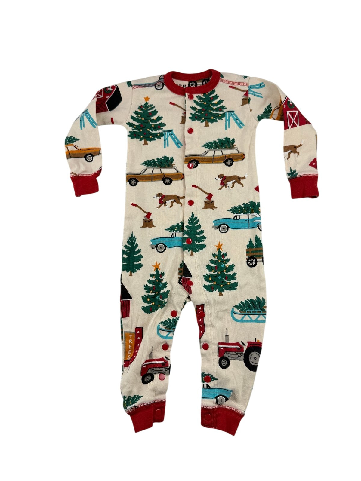 Little Blue House Christmas Pajamas & 12-18M