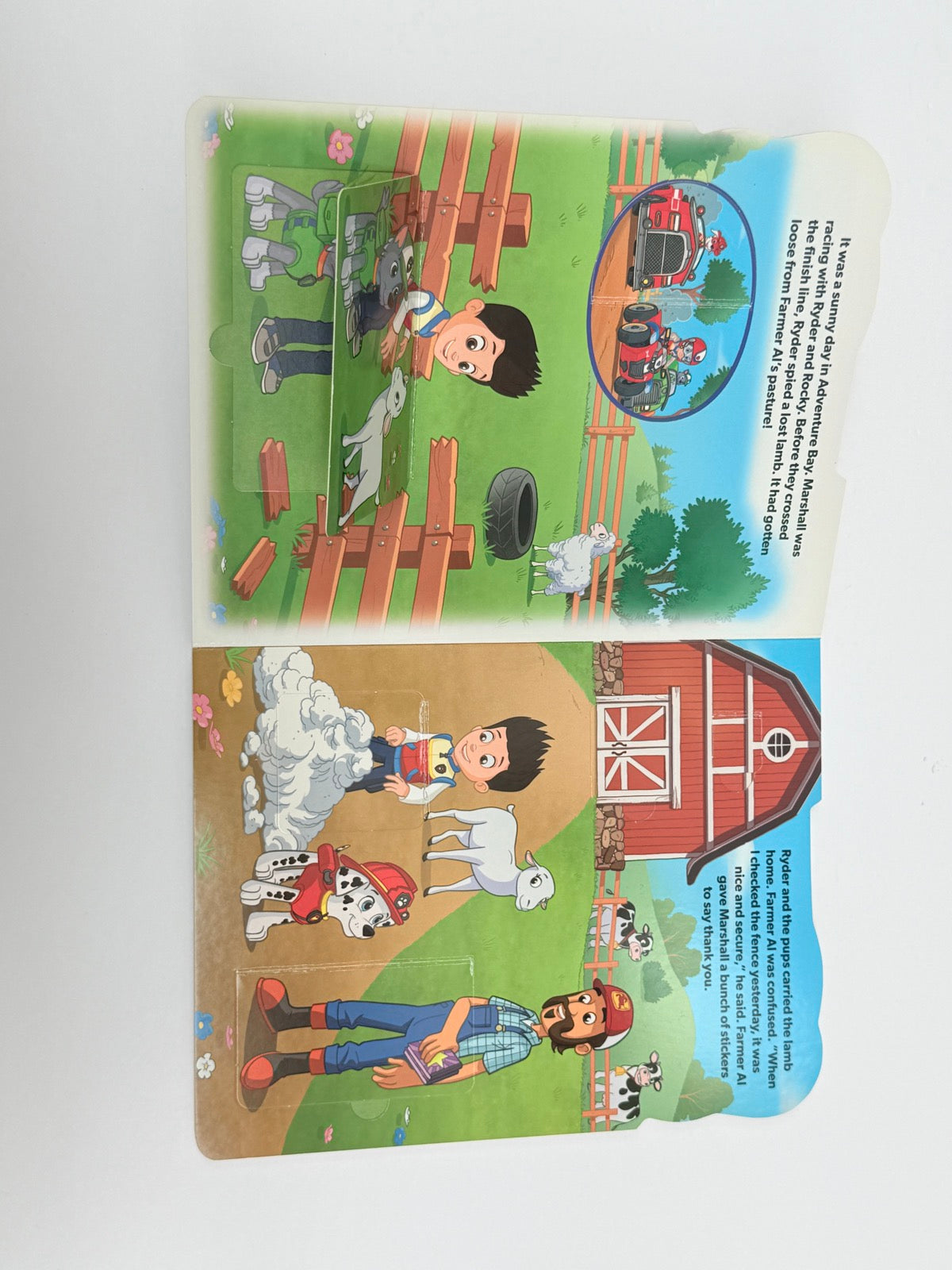 PAW Patrol A Day at the Farm Lift-the-Flap