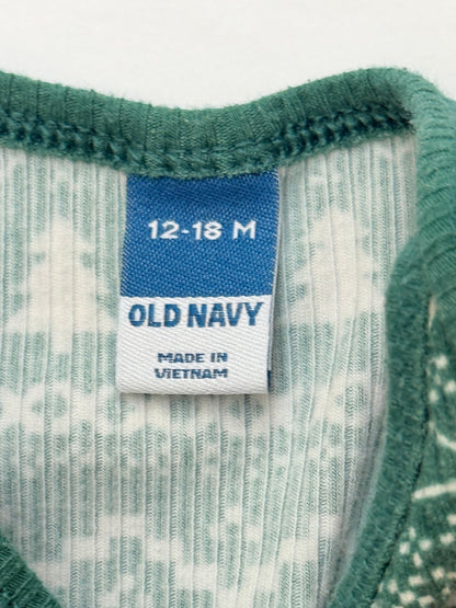 Old Navy Fair Isle Bodysuit Size 12-18M