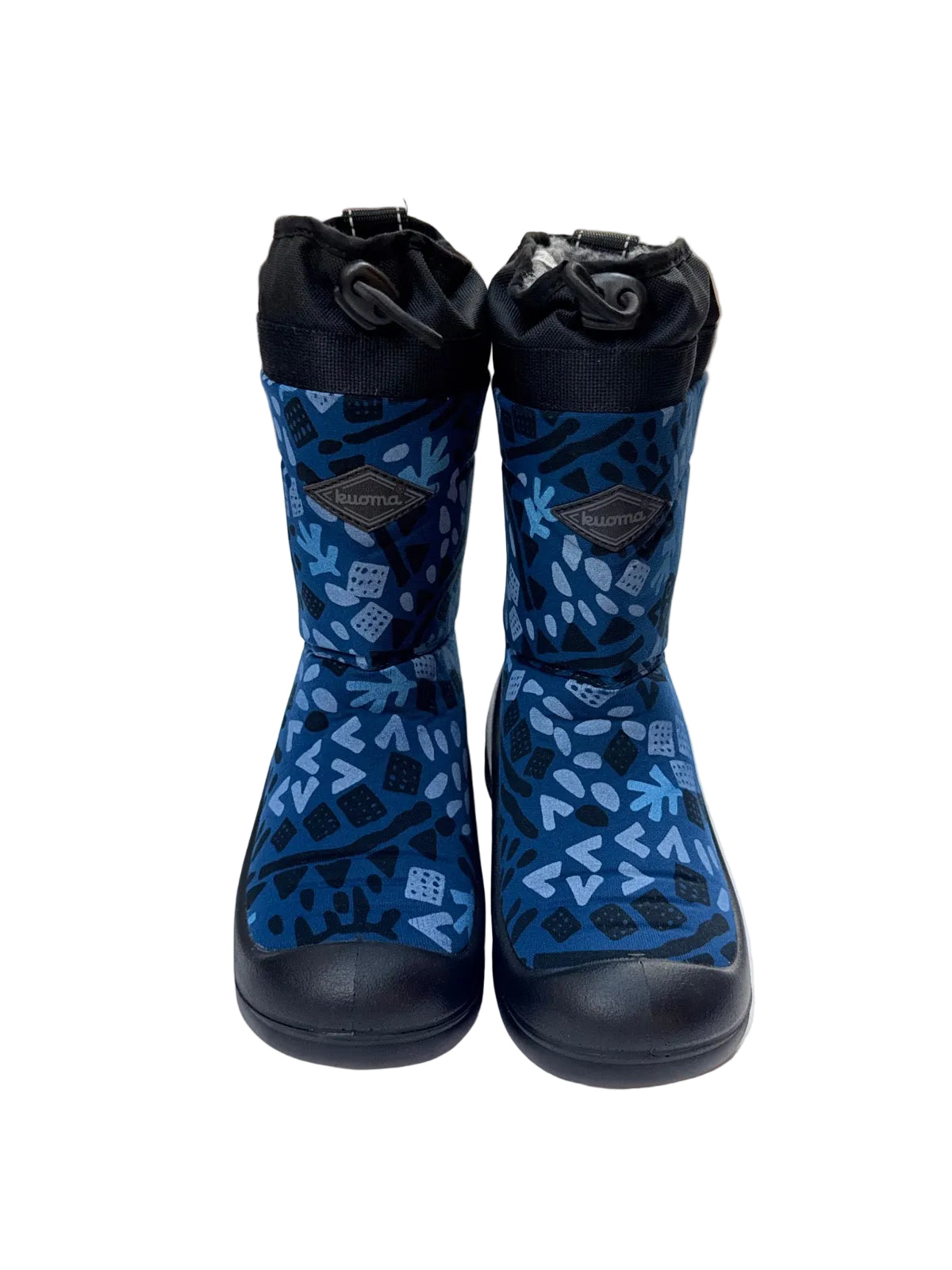 Kuoma Blue Patterned Winter Snow Boots Size 31