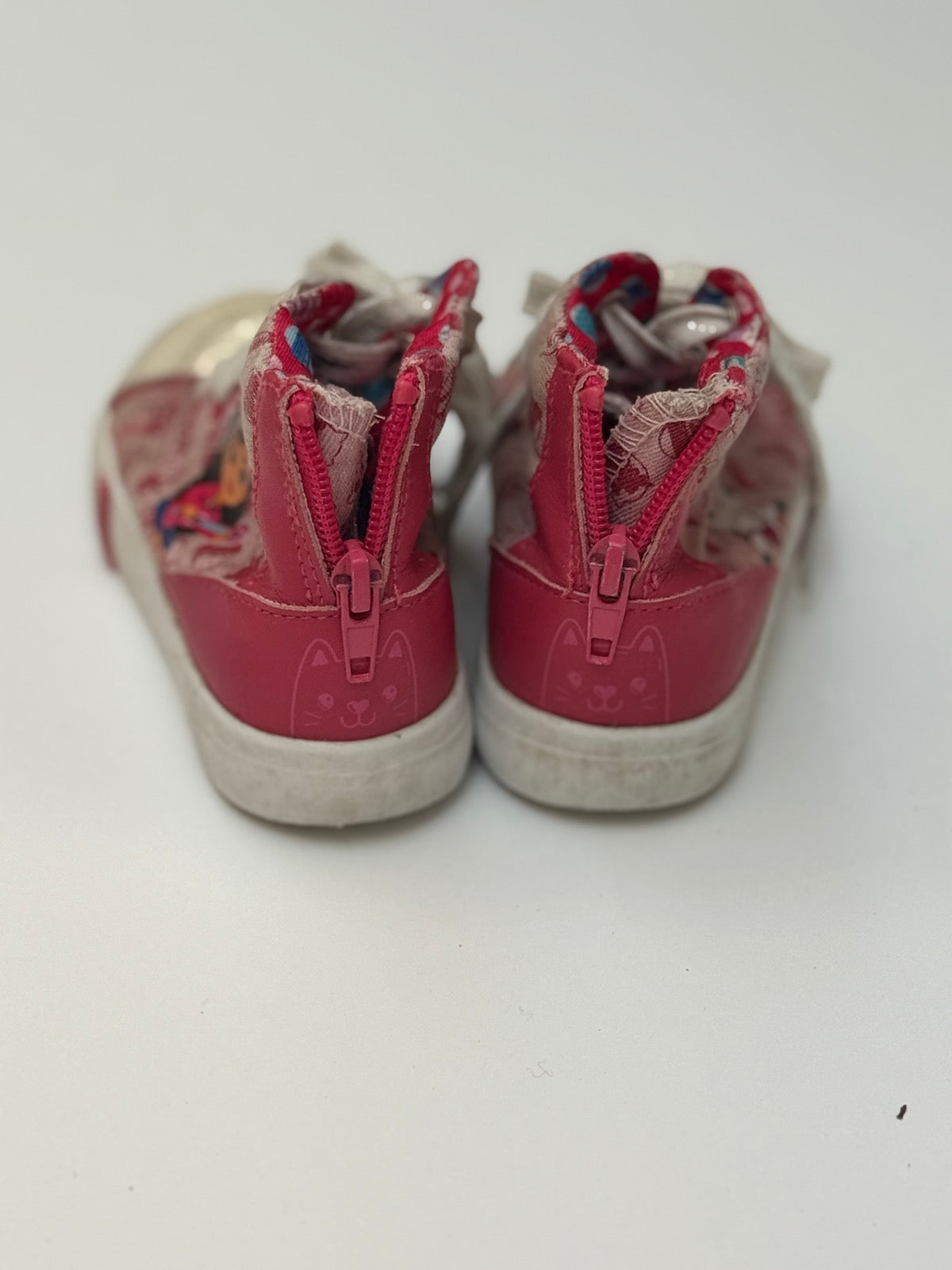 Gabby's Dollhouse Pink High-Top Sneakers Size 9