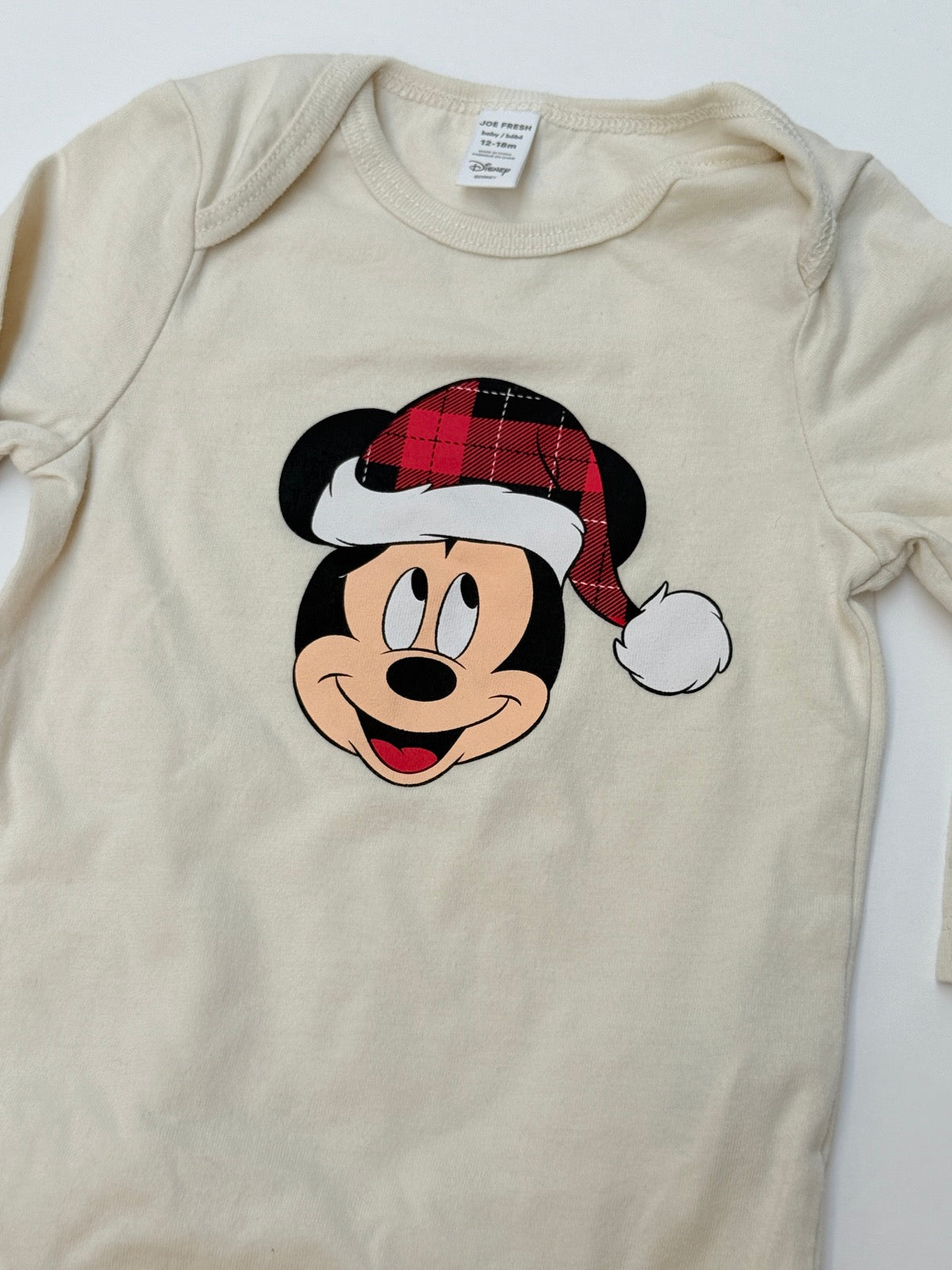 Joe Fresh Disney Mickey Mouse Bodysuit 12-18M