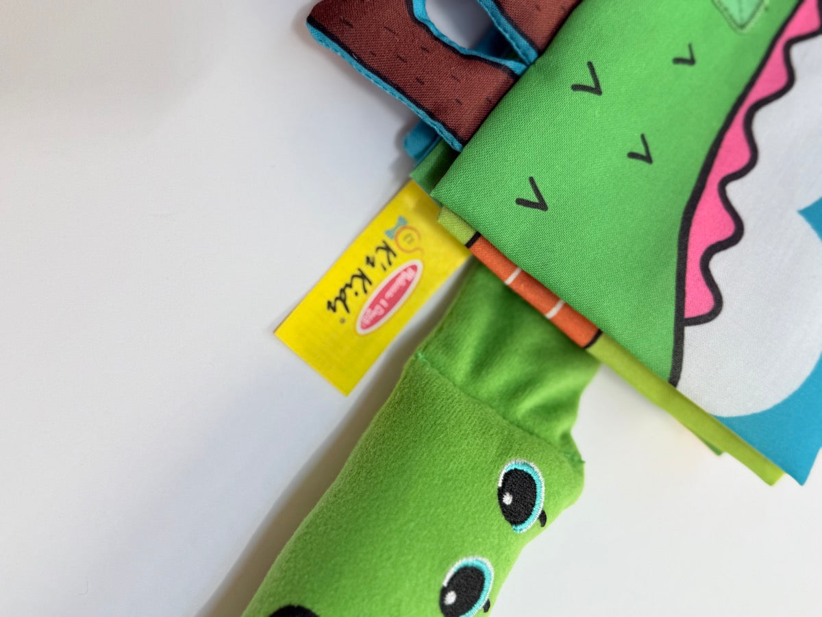 Whose Feet Melissa & Doug Soft Cloth Book