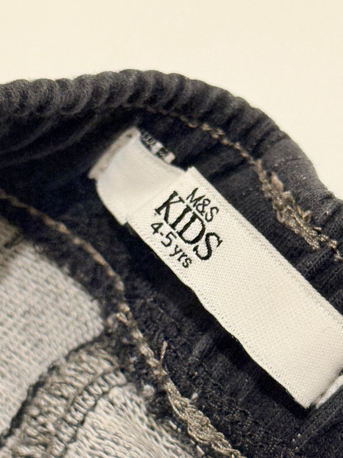 M&S Kids Black Jeggings 4-5 Years
