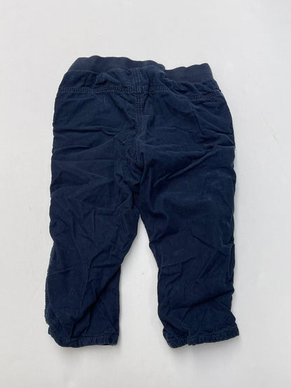 H&M Navy Corduroy Pants 2T