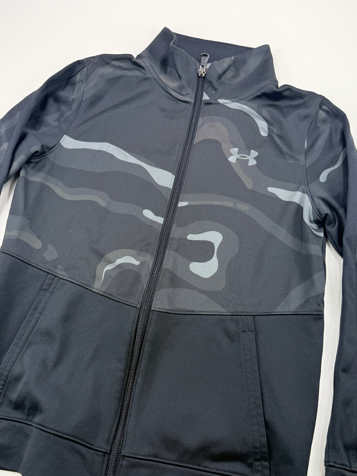 Under Armour Black Camo Track Jacket YMD 10