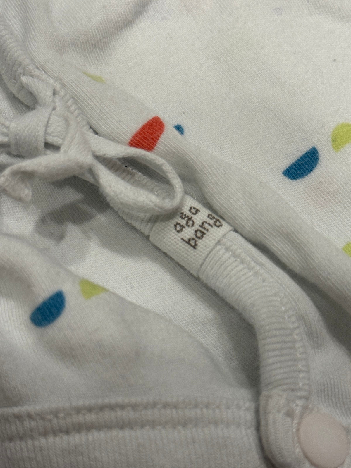 Agabang Confetti Dot Wrap Bodysuit 0-3m