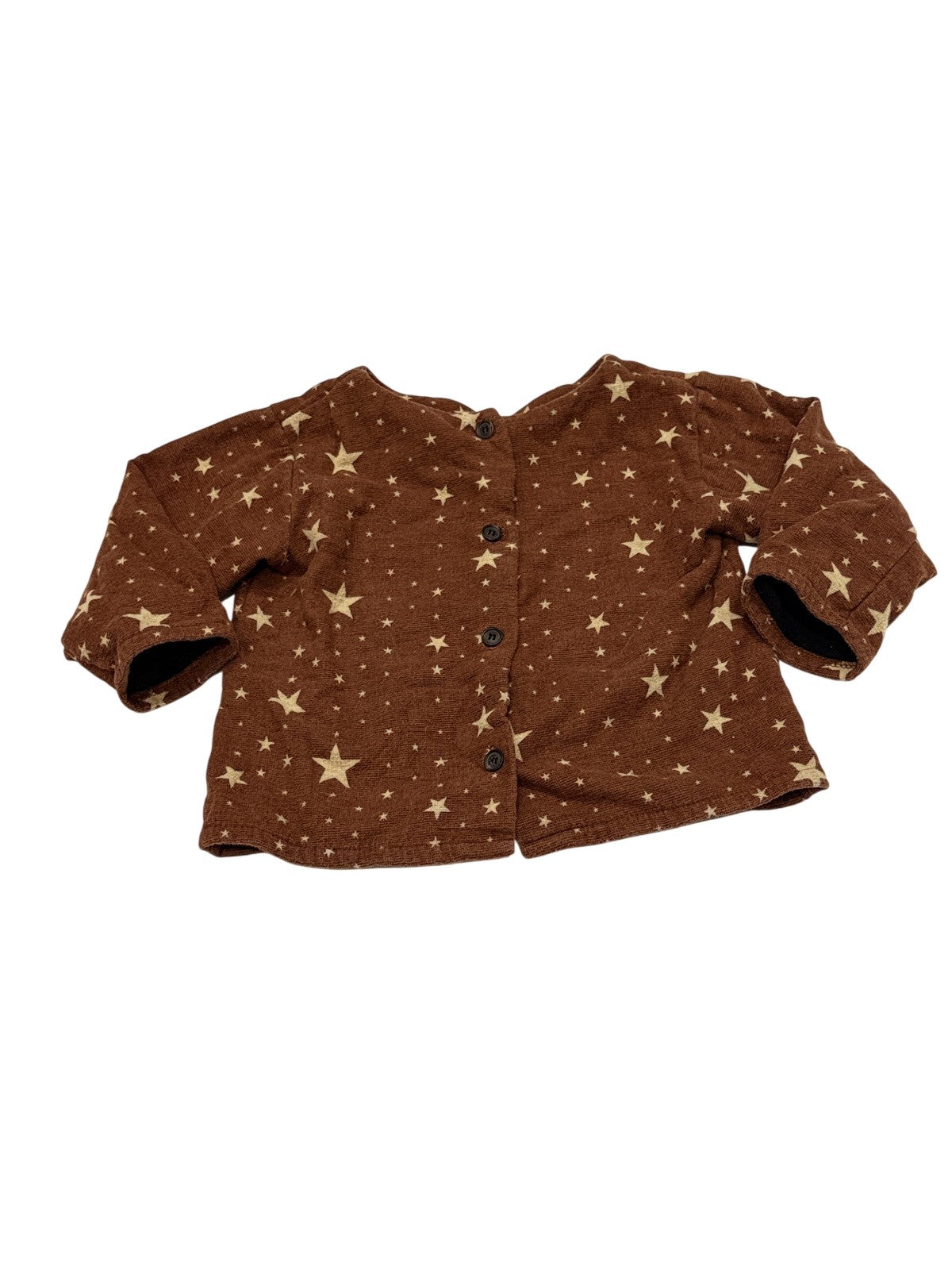 Lilliamo Star Print Fleece Lined Top 12-18m