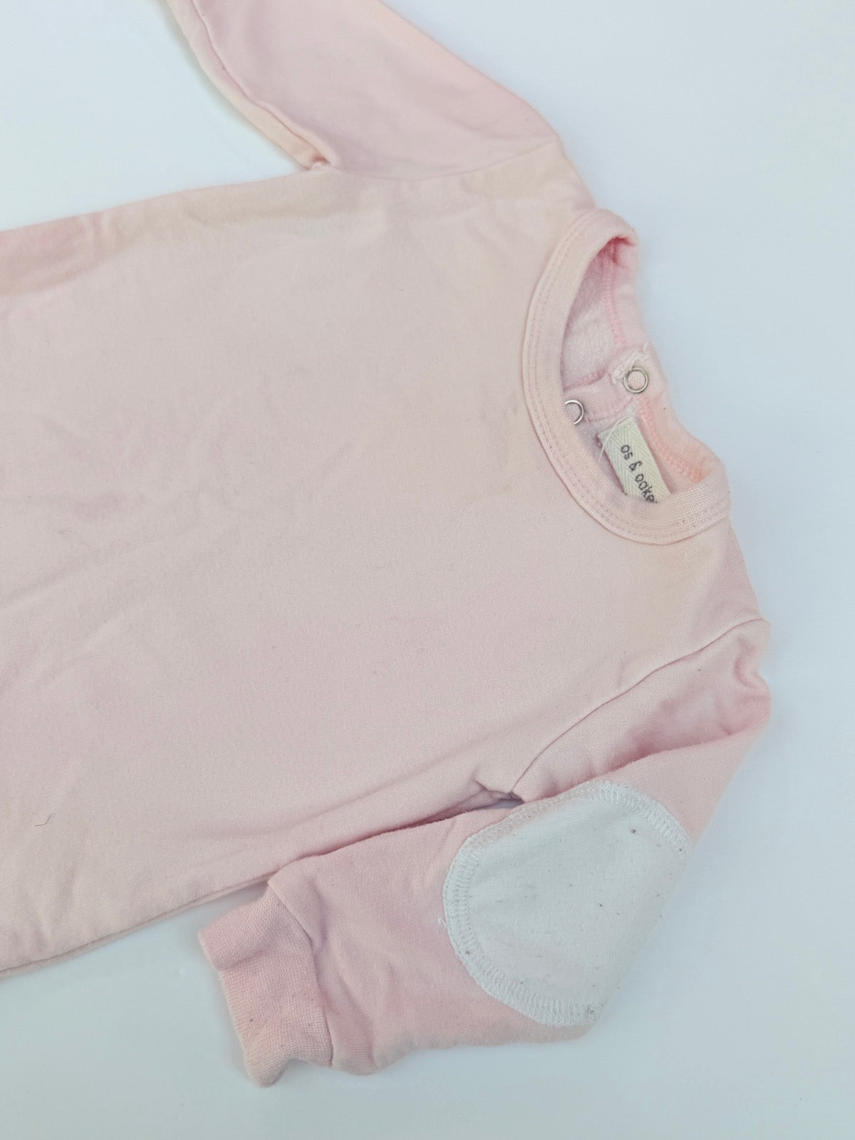 Os & Okes Pink Romper Sleeper 9-12m