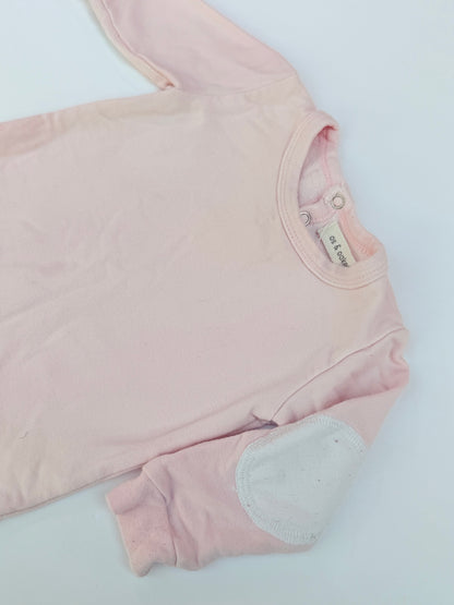 Os & Okes Pink Romper Sleeper 9-12m