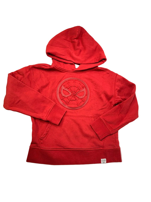 Marvel Gap Spider-Man Red Hoodie Size 8