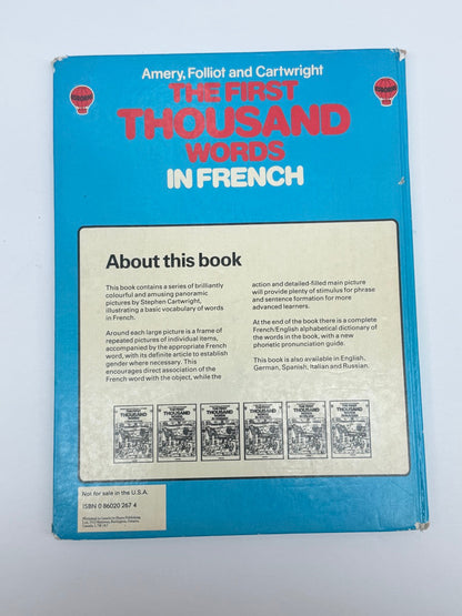 Amery Folliot Cartwright First Thousand Words French