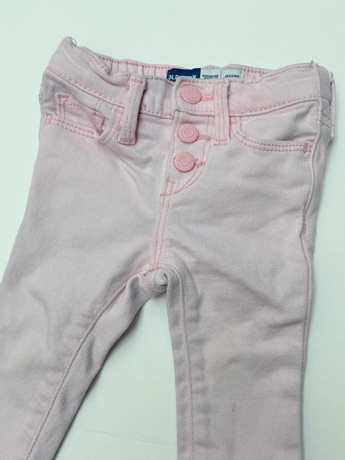 Old Navy Rockstar Jeggings Pink Size 12-18M
