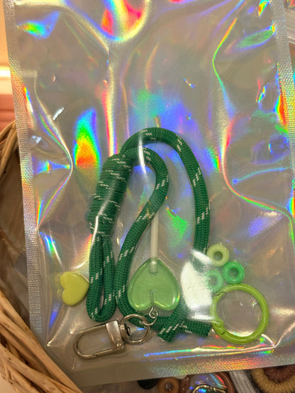 Initials Bag Charms DIY Kits! Perfect for back to school back packs!