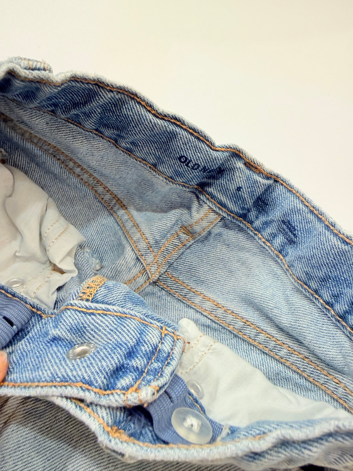 Old Navy Light Wash Wide Leg Jeans Size 8