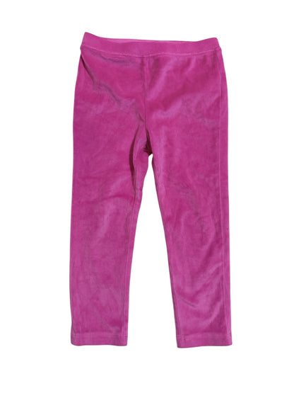 Baby Gap Pink Velour Leggings Size 3T